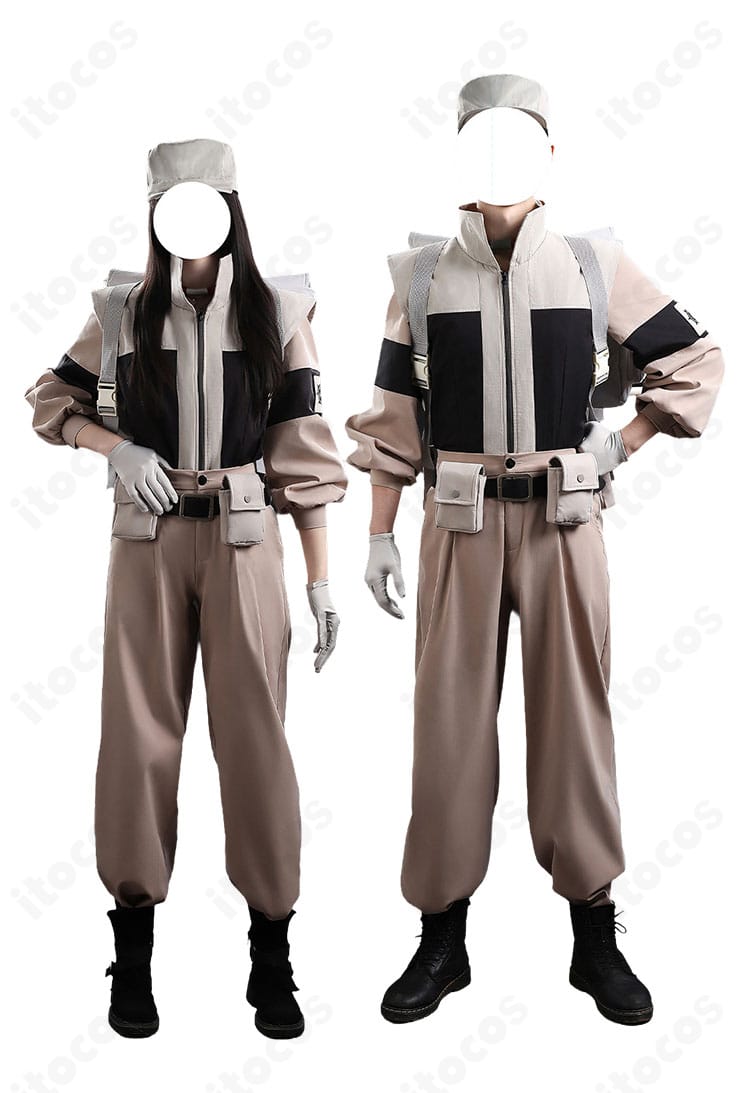 ガチアクタ 掃除屋サポーター制服の着用イメージ（ポージング）