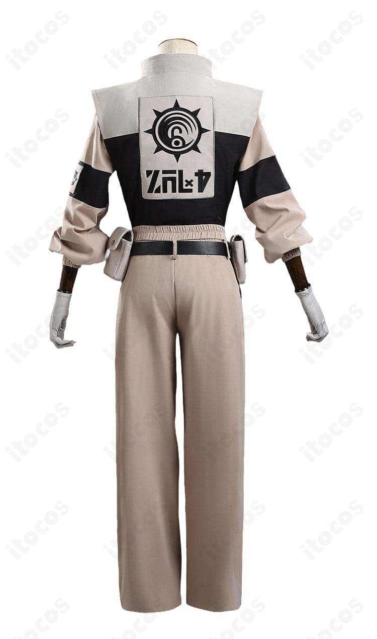 ガチアクタ 掃除屋サポーター制服 ズボンとベルトの背面ディスプレイ