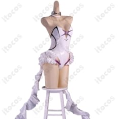 勝利の女神：NIKKE リバーレリオ／ヘレティック 高再現レオタードセット 快適で映える一着 - 1枚目の画像（サムネイル）