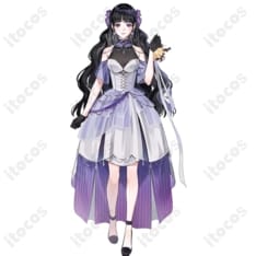魔道祖師・江厭離 執事ver.を再現する上品なドレスコスプレ衣装 - 1枚目の画像（サムネイル）