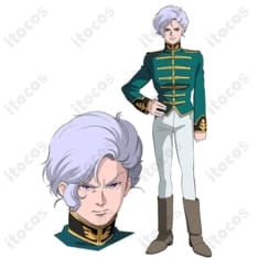 ガンダムUC アンジェロ・ザウパー 親衛隊隊長制服 高再現でクール、撮影会・イベントに最適 - 1枚目の画像（サムネイル）