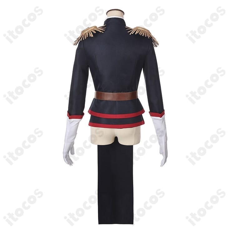 魔都精兵のスレイブ 魔防隊 女性隊員制服。高再現・動きやすい設計で撮影映え - 2枚目の画像
