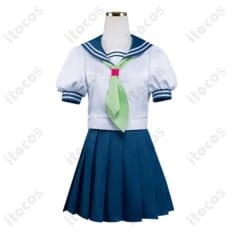 正反対な君と僕 鈴木みゆ 夏セーラー服コスプレ 快適通気で高再現、イベント＆撮影に最適 - 1枚目の画像（サムネイル）