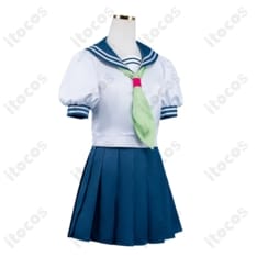 正反対な君と僕 鈴木みゆ 夏セーラー服コスプレ 快適通気で高再現、イベント＆撮影に最適 - 2枚目の画像（サムネイル）