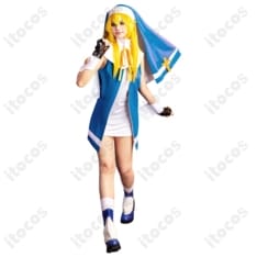 ギルティギア ブリジット 初期修道服 衣装一式｜軽量通気で動きやすい高再現コス - 1枚目の画像（サムネイル）
