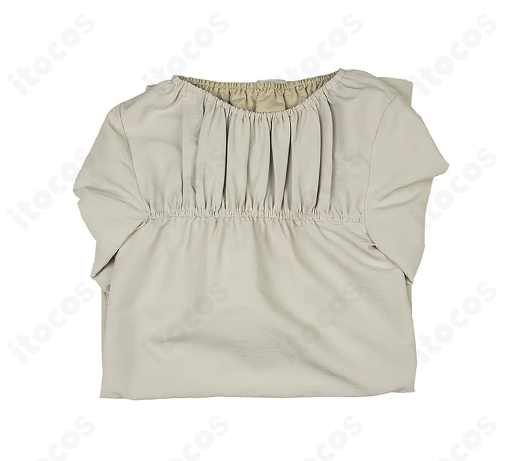 セット内容レイアウト画像。ワンピースの全体構成と付属品の有無が確認できる