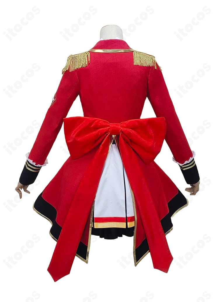 四ツ星学園S4制服コスプレの背面全身イメージ