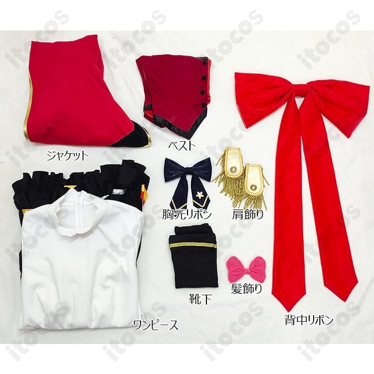 アイカツスターズ！四ツ星学園S4制服 コスプレ豪華セット｜高再現で着脱ラク、撮影・イベントに最適 - 5枚目の画像