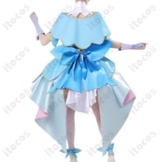 魔法少女風コスプレ衣装フルセット｜通気性良好で映えるハリ感、撮影・イベントに最適 - 3枚目の画像（サムネイル）