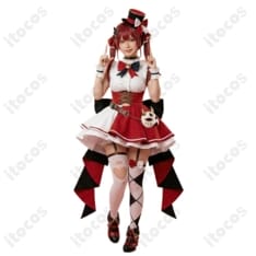 宝鐘マリン 新衣装ゴスロリ風 コスプレ｜高再現・軽やか着心地・撮影映え - 2枚目の画像（サムネイル）
