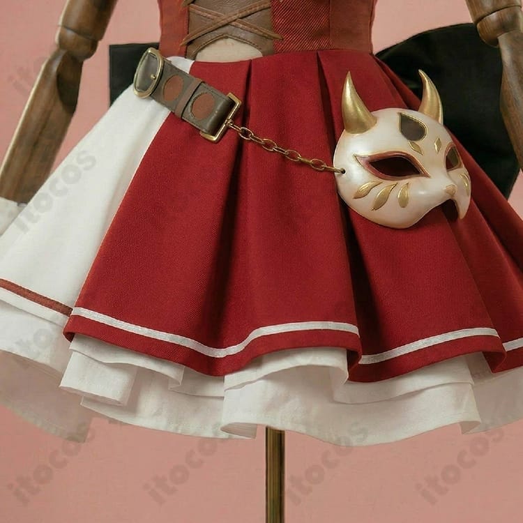 宝鐘マリン 新衣装ゴスロリ風 コスプレ｜高再現・軽やか着心地・撮影映え - 5枚目の画像