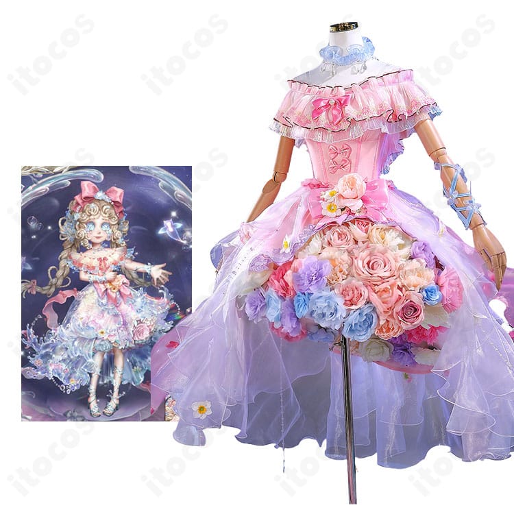 第五人格 少女「蜃気楼」衣装を着用したキャラクターイメージ全身図