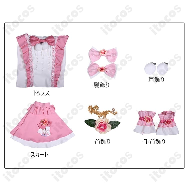 アイカツスターズ！虹野ゆめ スイートフラワーフェアリーコーデ衣装 - 6枚目の画像