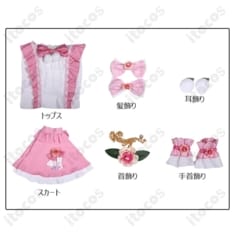 アイカツスターズ！虹野ゆめ スイートフラワーフェアリーコーデ衣装 - 6枚目の画像（サムネイル）