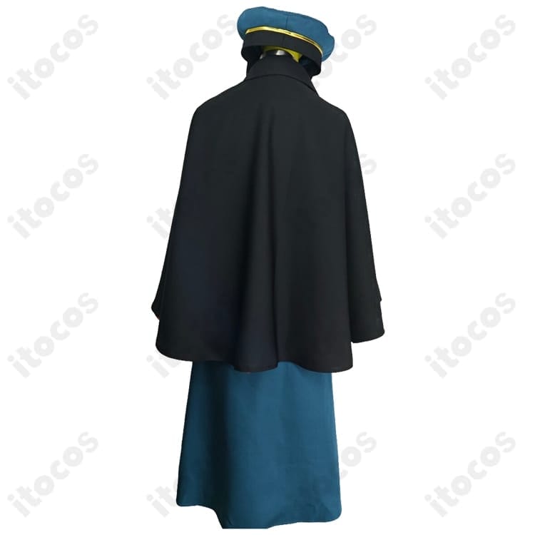 清澄アキラ 寮監隊幹部制服｜高再現・上品シルエットで撮影映えする軍服風コート - 2枚目の画像