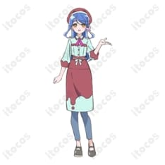 名探偵プリキュア! 帆羽くれあ 通常服 衣装セット 薄手で快適、上品シルエットで撮影映え - 1枚目の画像（サムネイル）