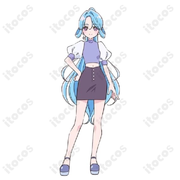 爽やかなパフスリーブ普段着コスプレ衣装｜軽やかな上下セット