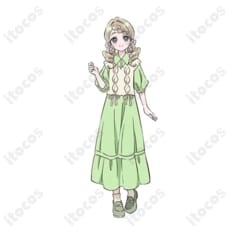 名探偵プリキュア！来栖エリザ私服コスプレ衣装｜オーダーメイドで楽しむ上品な美シルエット - 1枚目の画像（サムネイル）