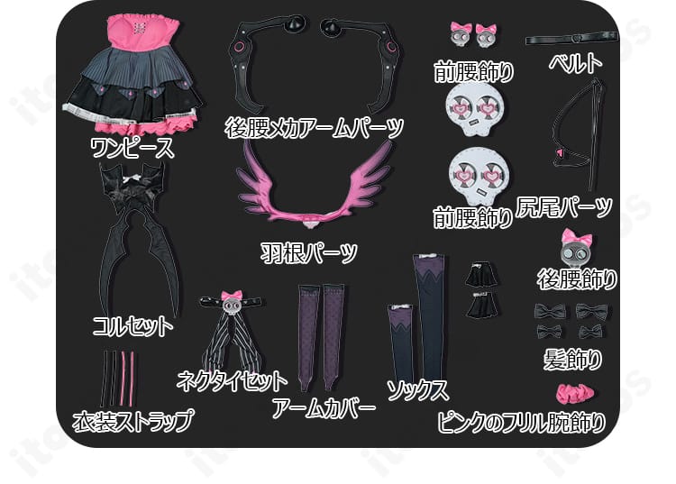 ワンピースからメカアームまでの豪華フルセット内容一覧