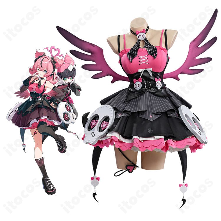 アリア 不協和音（妄想エンジェル）衣装のキャラクター着用イメージ全身