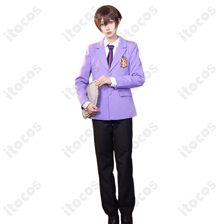 桜蘭高校ホスト部 男子制服フルセット｜高発色ツイルで上品に再現、イベント映え - 4枚目の画像