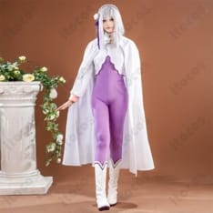 Re:ゼロ エミリア新衣装コスプレ｜軽量マントで高再現、撮影・イベントに最適 - 6枚目の画像（サムネイル）