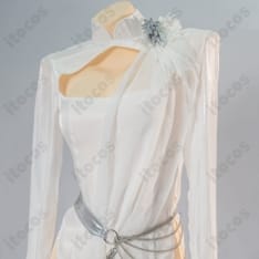 ブラウンダスト2 オリビエ／シンシルの翼 コスプレ白ドレス｜上品＆セクシーな高再現と快適着用 - 3枚目の画像（サムネイル）