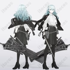 A-Z: [S]（エス）コスプレ衣装｜クールな黒ジャケット×白シャツで撮影映え - 1枚目の画像（サムネイル）
