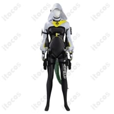 フローライト 戦闘服 コスプレ衣装｜高発色で写真映え、クールなサイバールックが即完成 - 1枚目の画像（サムネイル）