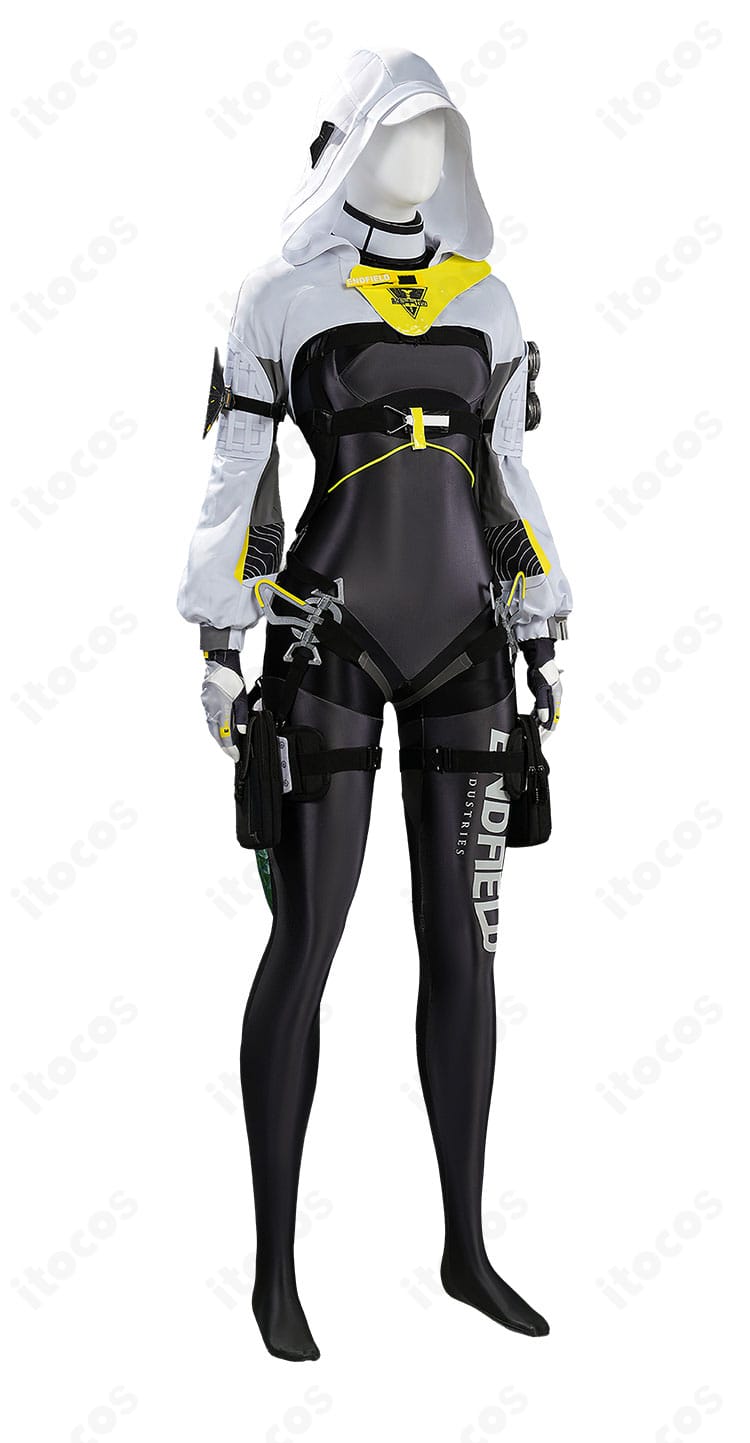 アークナイツ:エンドフィールド フローライト戦闘服コスプレ一式の展示(商品全景)