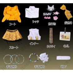 勝利の女神：NIKKE アニス T.T. STAR アイドル衣装 高再現・軽量でイベント快適 - 7枚目の画像（サムネイル）