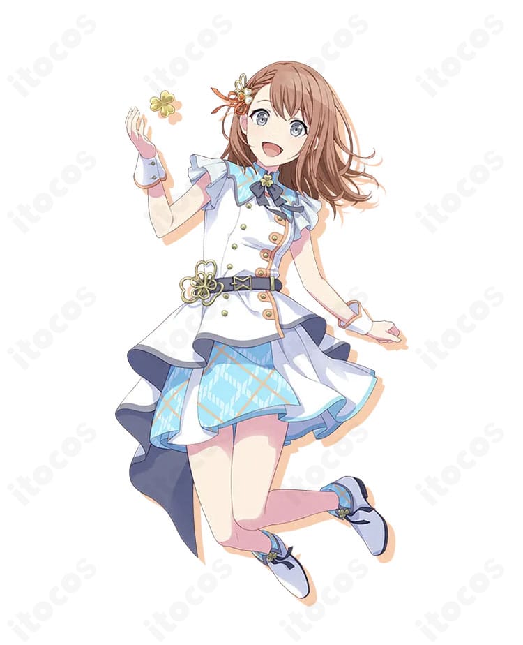 花里みのりのMORE MORE JUMP!新ユニット衣装を全身で見せる商品イメージ(正面フルボディ)