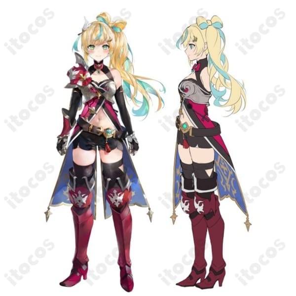 にじさんじ 立伝都々 デフォルト衣装 高再現コスプレ。快適設計でイベント映え
