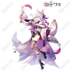 RIONECTION 御景ツキ 通常衣装 和装風コスプレ 高再現で撮影・イベントに最適 - 1枚目の画像（サムネイル）