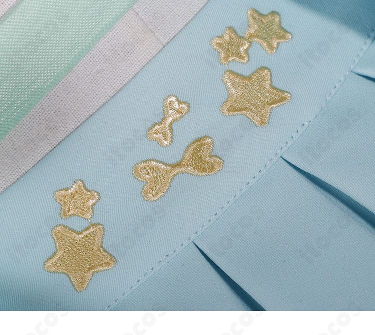 南ことり衣装の刺繍モチーフの意匠と縫製クオリティのアップ