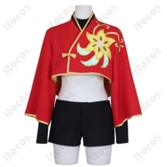 員弁ナオ 赤いショートジャケット コスプレ衣装｜高発色で再現度◎ 撮影・イベントに最適 - 1枚目の画像（サムネイル）