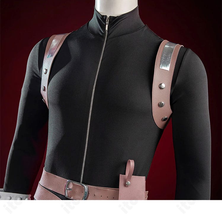 スタンリー・スナイダー戦闘服の衣襟装飾ディテール
