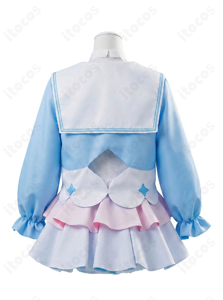 天音かなたコスプレ衣装の背面デザインと縫製ディテール