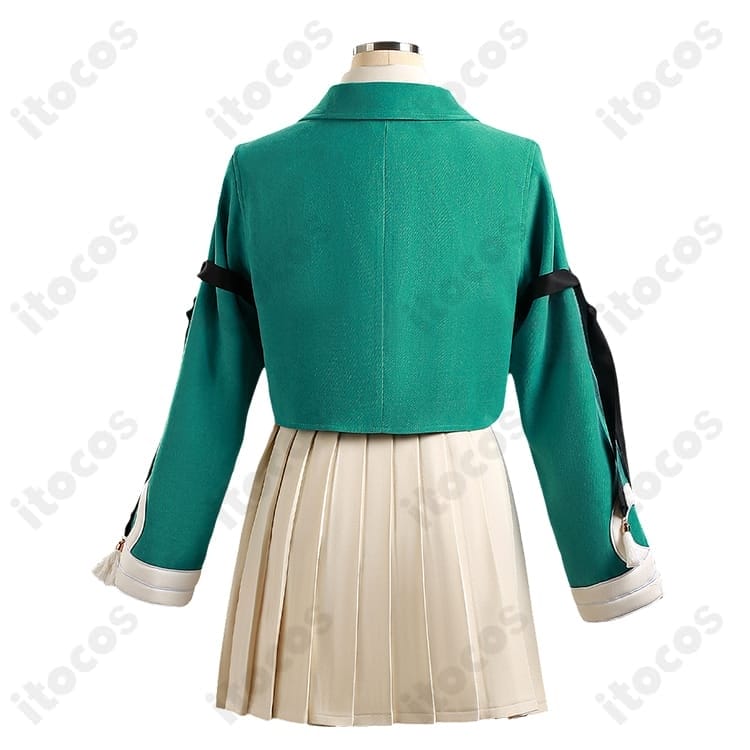 テティア 制服風コスプレ｜通気性◎で長時間快適、学園テイストが撮影でも映える一着 - 2枚目の画像