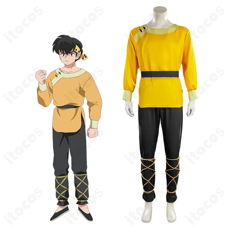 らんま1/2・響良牙のコスプレ衣装とキャラクターイメージを示す商品画像