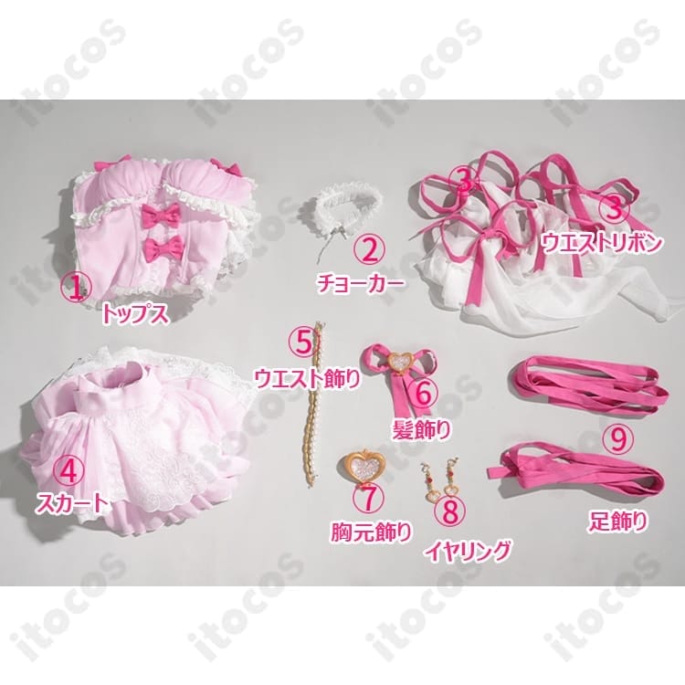 アイカツ！星宮いちご オーロラキスコーデを華やかに纏うアイドルドレス - 6枚目の画像