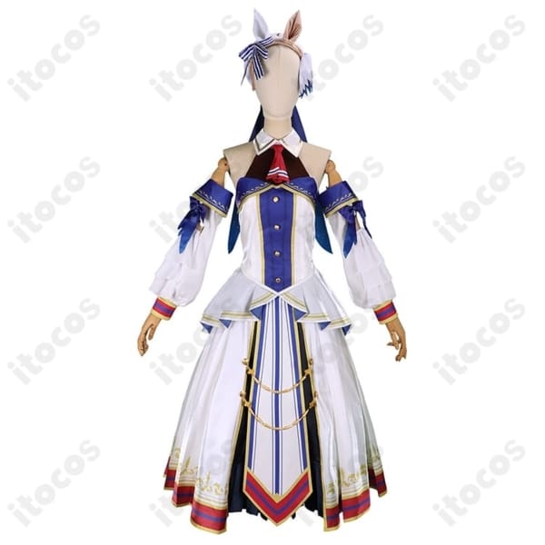 ウマ娘 プリティーダービー ヴィクトワールピサ 勝負服 高再現コスプレ衣装一式