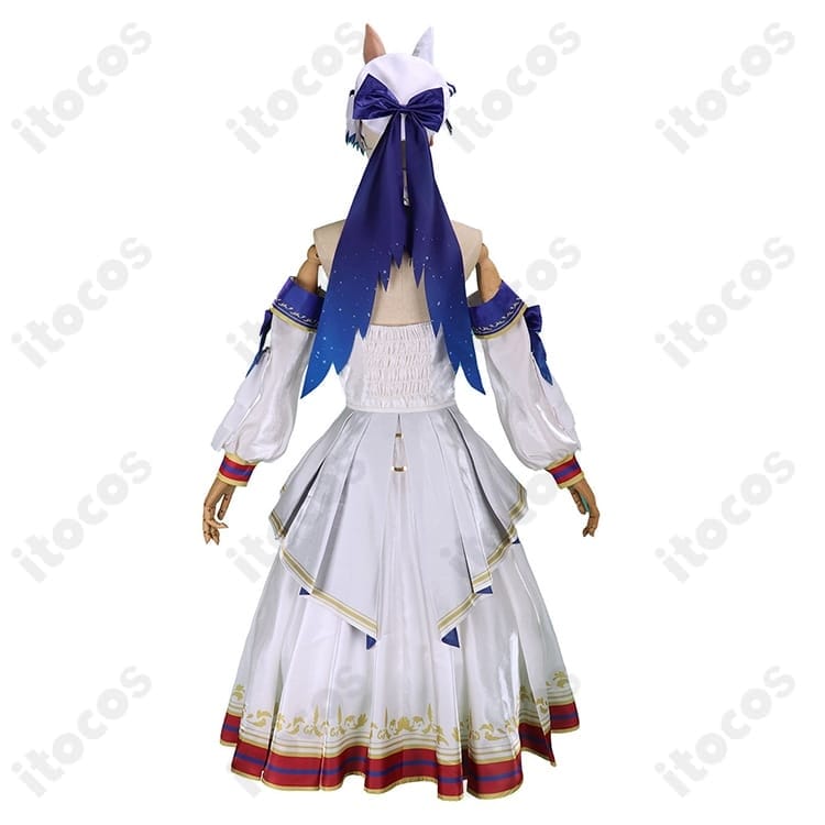 ウマ娘 プリティーダービー ヴィクトワールピサ 勝負服 高再現コスプレ衣装一式 - 2枚目の画像