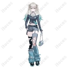 にじさんじ ゲーマーギャル風コスプレ衣装。通気性◎で高再現、イベント・撮影に最適 - 1枚目の画像（サムネイル）