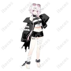 にじさんじ 椎名唯華 囚人番号417衣装。高再現×軽快で撮影・イベントに最適 - 1枚目の画像（サムネイル）
