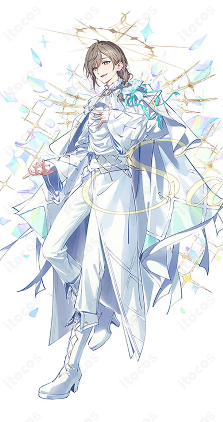 にじさんじ 叶 8th Anniversary コスプレ衣装の全身イメージ—クールでゴージャスなフォーマルデザインと高コントラスト配色が映える商品画像