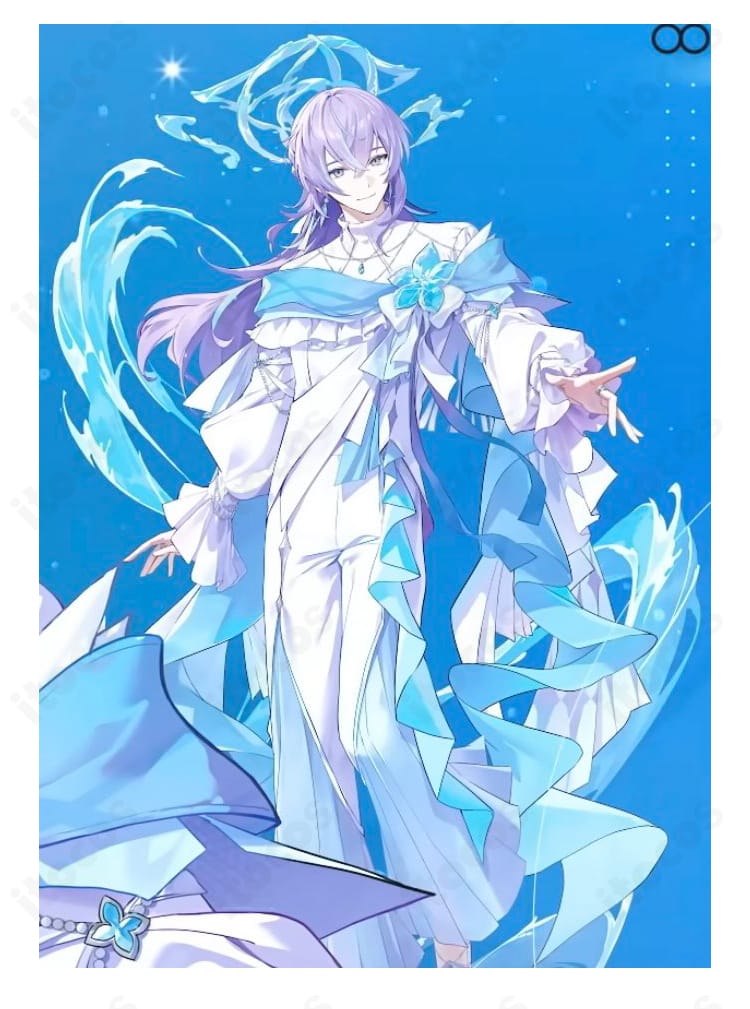 にじさんじ 星導ショウ 8th Anniversary衣装一式の全体像。高コントラスト配色とフォーマルな装飾が分かる商品ビジュアル。