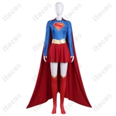 スーパーガール／カーラ・ゾー＝エル コスプレ 通気性良好で映えるスタンダードスーツ4点セット - 1枚目の画像（サムネイル）