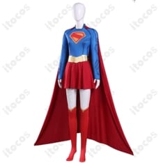 スーパーガール／カーラ・ゾー＝エル コスプレ 通気性良好で映えるスタンダードスーツ4点セット - 2枚目の画像（サムネイル）
