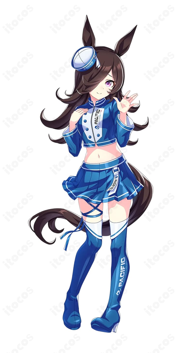 ウマ娘 プリティーダービー レースアンバサダーVer. ジャケット左側ディテール。袖口と装飾の仕上げ、縫製の美しさを示す接写。